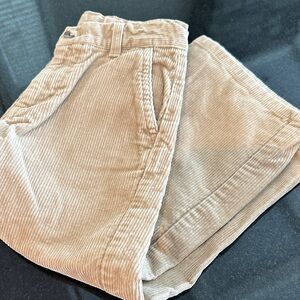 Janie and Jack Beige Corduroy pants size 3